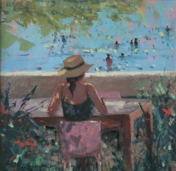 - Oil on Canvas, Painting by Tina Morgan, measuring 30 x 30 cm (H x W) framed at 51 x 51 cm £1050
